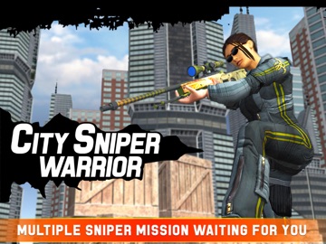 City Sniper Warrior FPS Army iPad screenshot