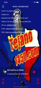 WTEX Tejano1450 screenshot #3 for iPhone