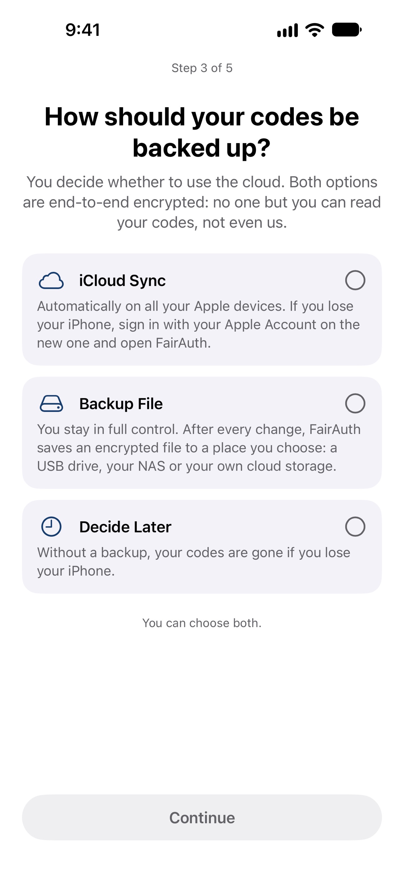 Screenshot 4 of FairAuth: Authenticator