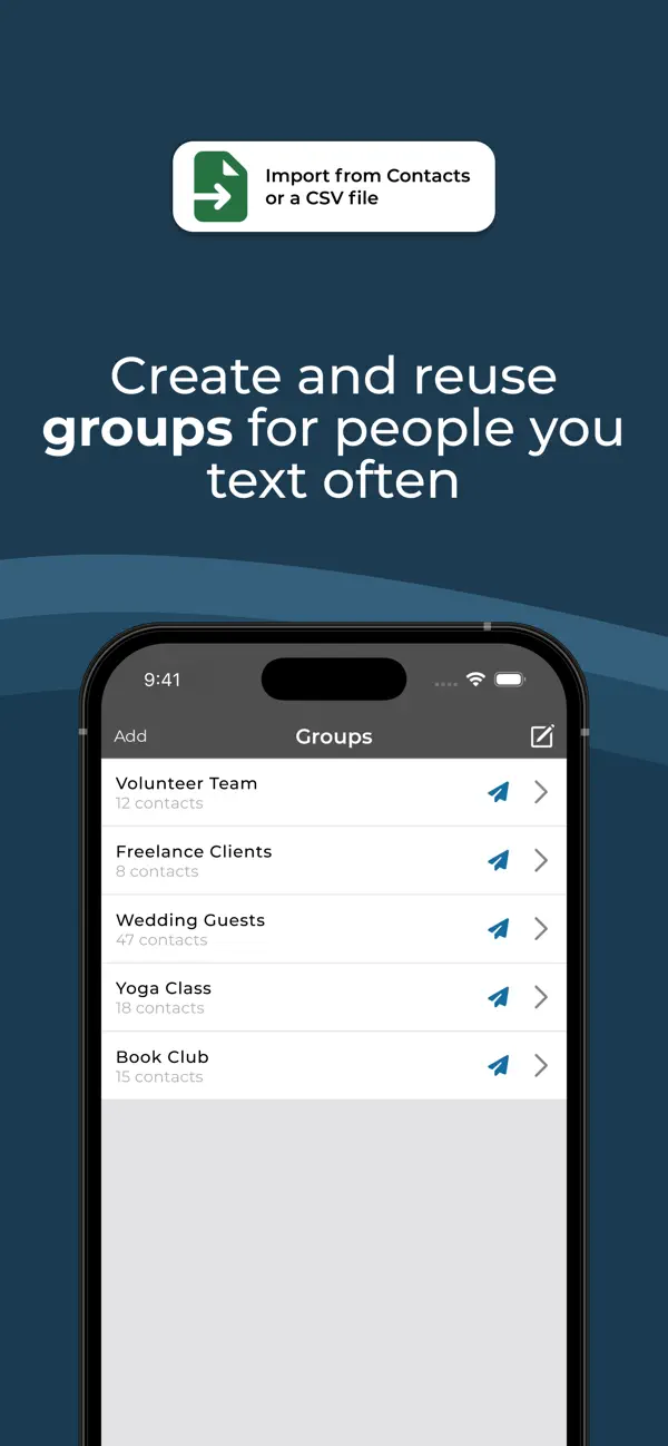 #5. BCC Text: Private Mass Texting (iOS) Által: One Step LLC