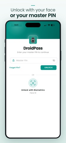 DroidPass: Password Manager Screenshot 3 of 10