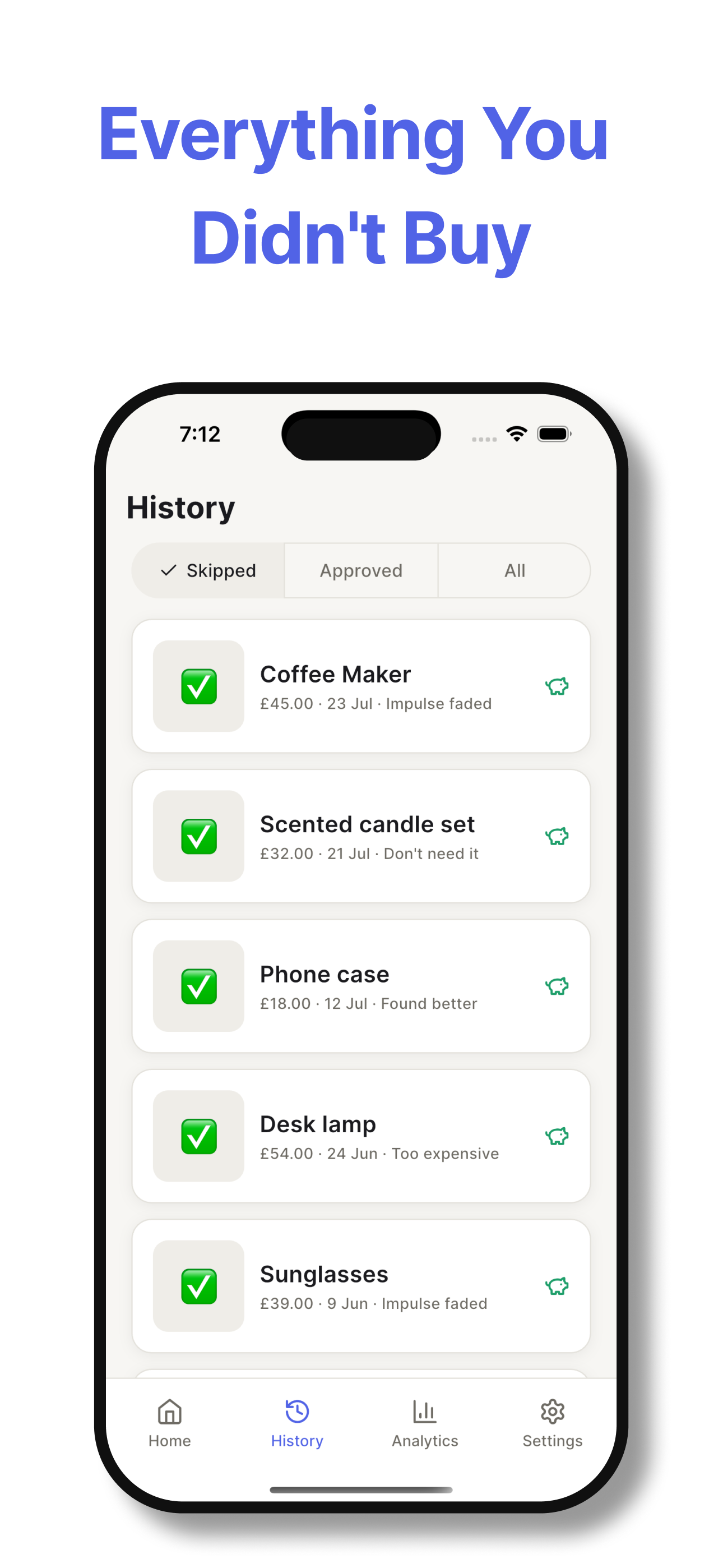 Hold That Thought: Save Money screenshot 4