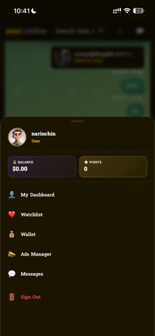 Psar Online Marketplace iPhone screenshot