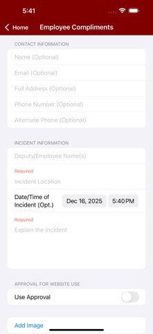 Sangamon County Sheriff IL iPhone screenshot
