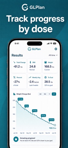 GLPLan: GLP-1 Tracker & Log Screenshot 3 of 7