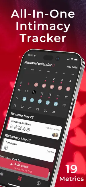 Sex Tracker - xTracker screenshot 1