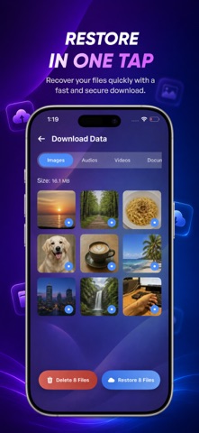 Nova Cloud: Storage & Backup screenshot
