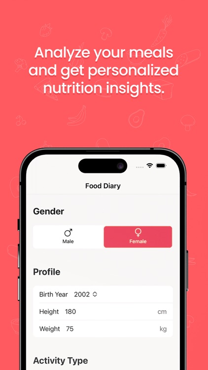 Food Diary - Nutrition Tracker