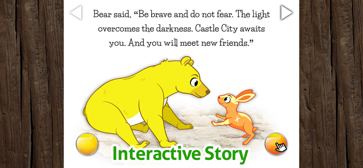Brave Bundee. Kids Bunny Story screenshot 1