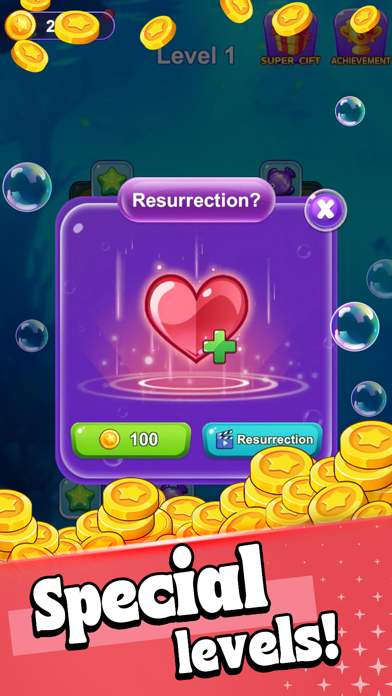 DeepSea Tiles: Bubble Match Screenshot