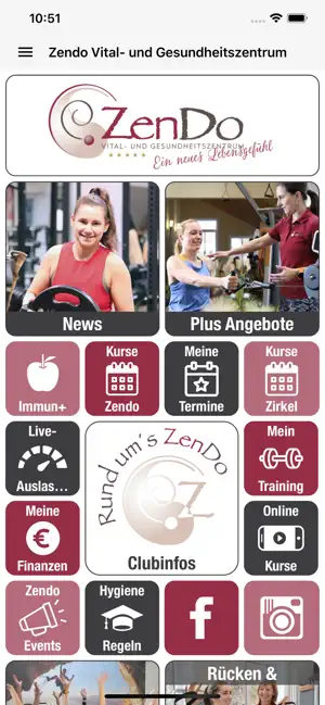 ZenDo Gesundheitszentrum screenshot 1