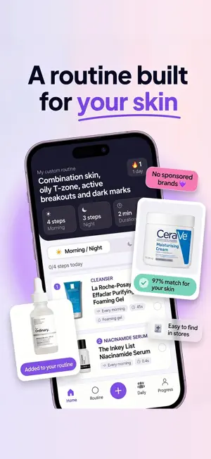 Skinely: Skincare Routine screenshot 3