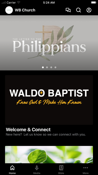 Waldo Baptist Church Screenshot