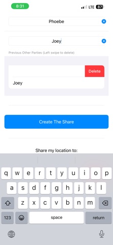 TrackMe - My Realtime Location screenshot