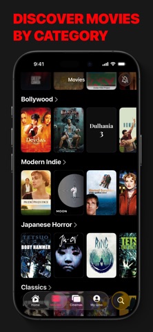 Cinema & Movie Tickets - Qino iPhone screenshot