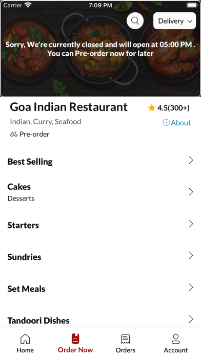 Goa Indian Restaurant Dundee Screenshot