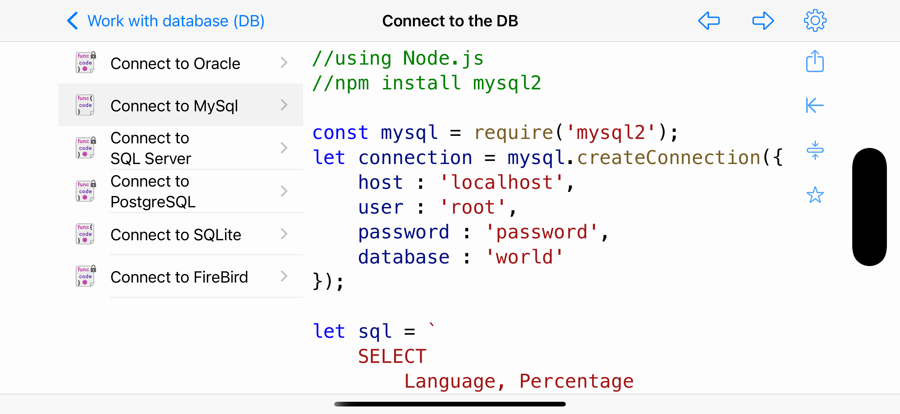 JavaScript & SQL screenshot 7