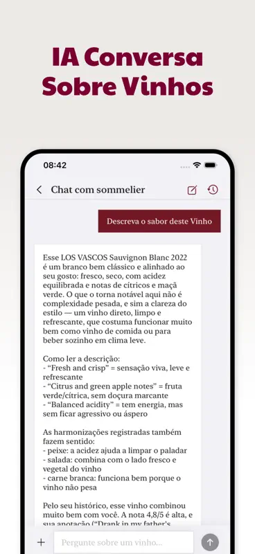 IA do Vinho - Seu Sommelier screenshot 7 of 9