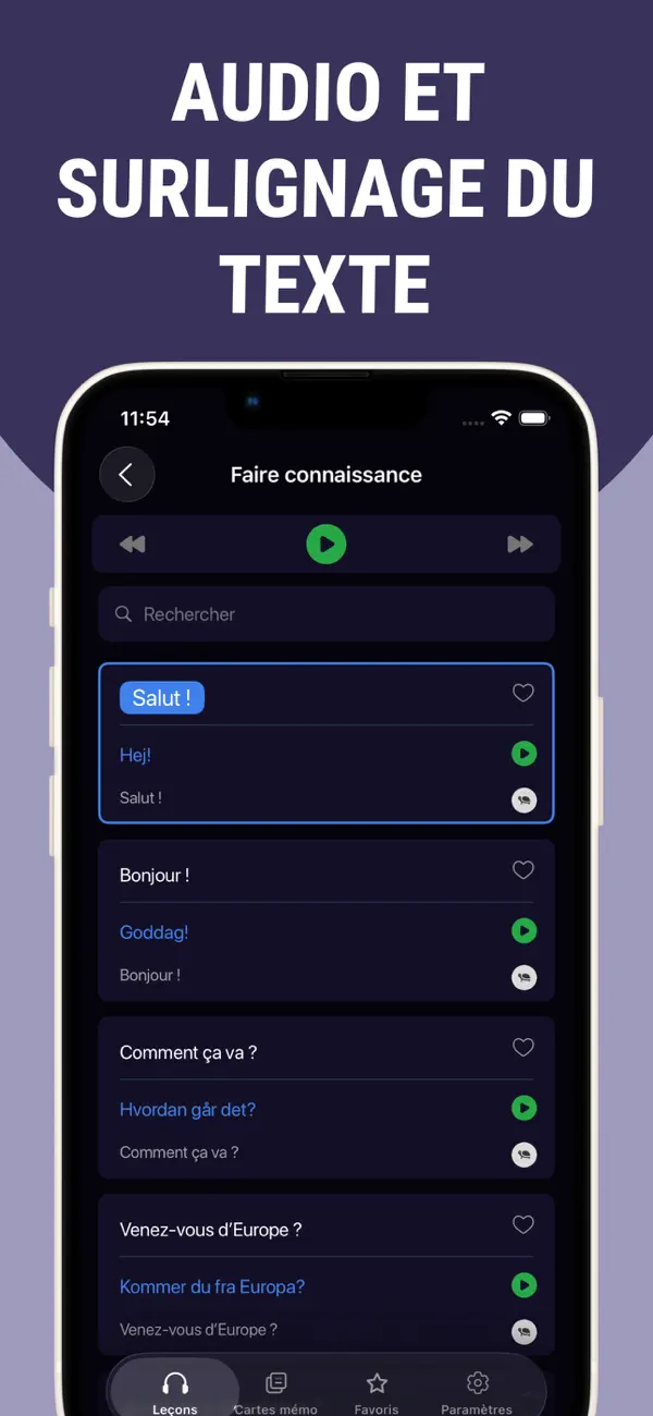 Screenshot #2 pour Danois facile à apprendre