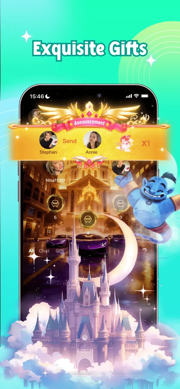 Screenshot #3 pour LightChat- Friendly Group Chat