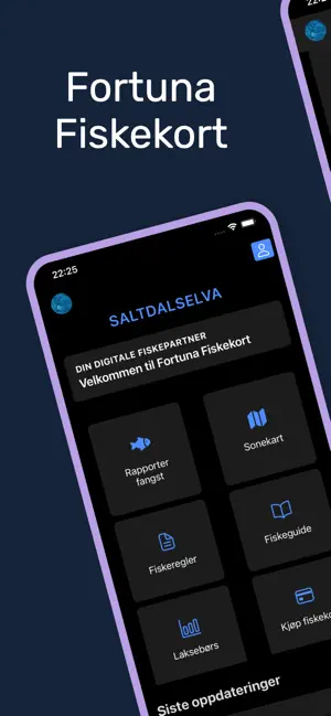 Fortuna Fiskekort screenshot 1