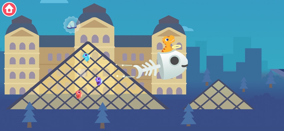 Dinosaur Plane Games for kids screenshot 1