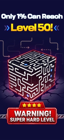 Tap Arrow 3D: Cube Away iPhone screenshot