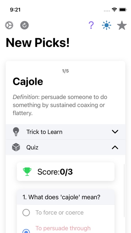 VocaTricks - Learn Vocabulary