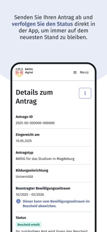 BAföG-Digital iPhone screenshot 2