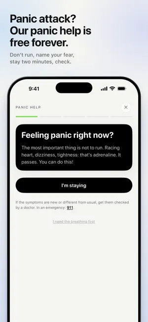 Face it: Anxiety & Panic Help screenshot 3