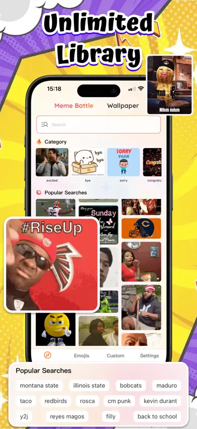 Light emoji: Memes & Stickers screenshot 2