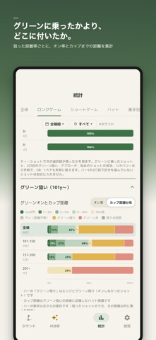 ゴルフのラウンドを1打ごとに記録・分析｜ショットレビュー iPhone screenshot 4