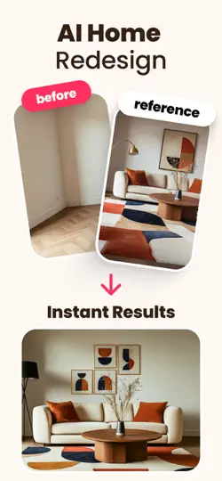 Capture d'écran de AI Home Renovation & Remodel sur iPhone 4