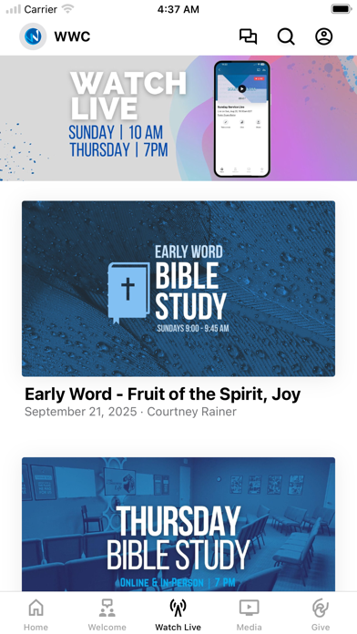 Screenshot #3 pour World Worship Church