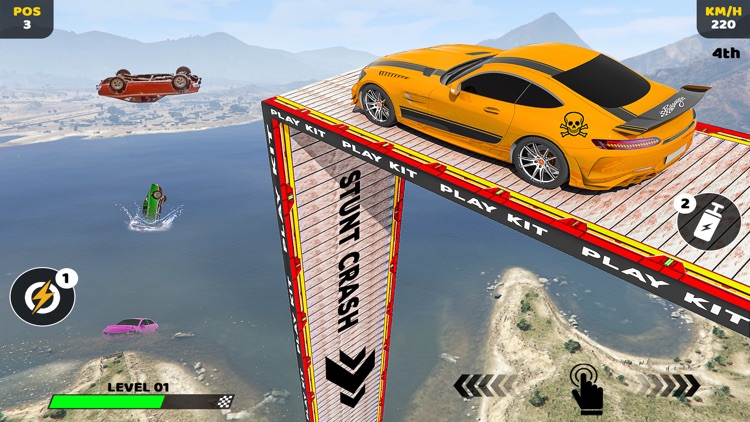 Car Crash High Speed Jump Game