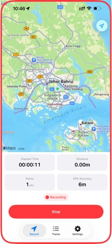 Yoshi's GPS Tracker Screenshot 2 of 9