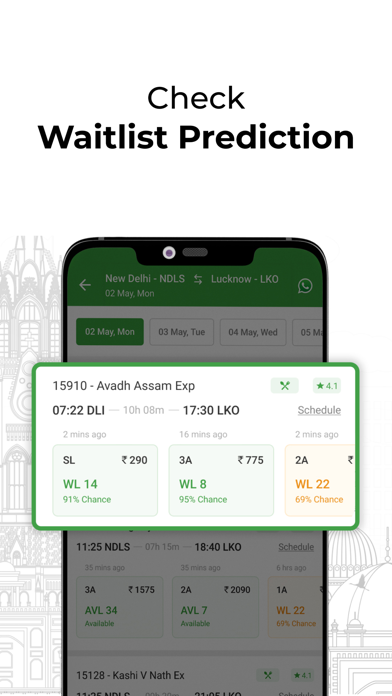 ConfirmTkt: Train Booking App Screenshot