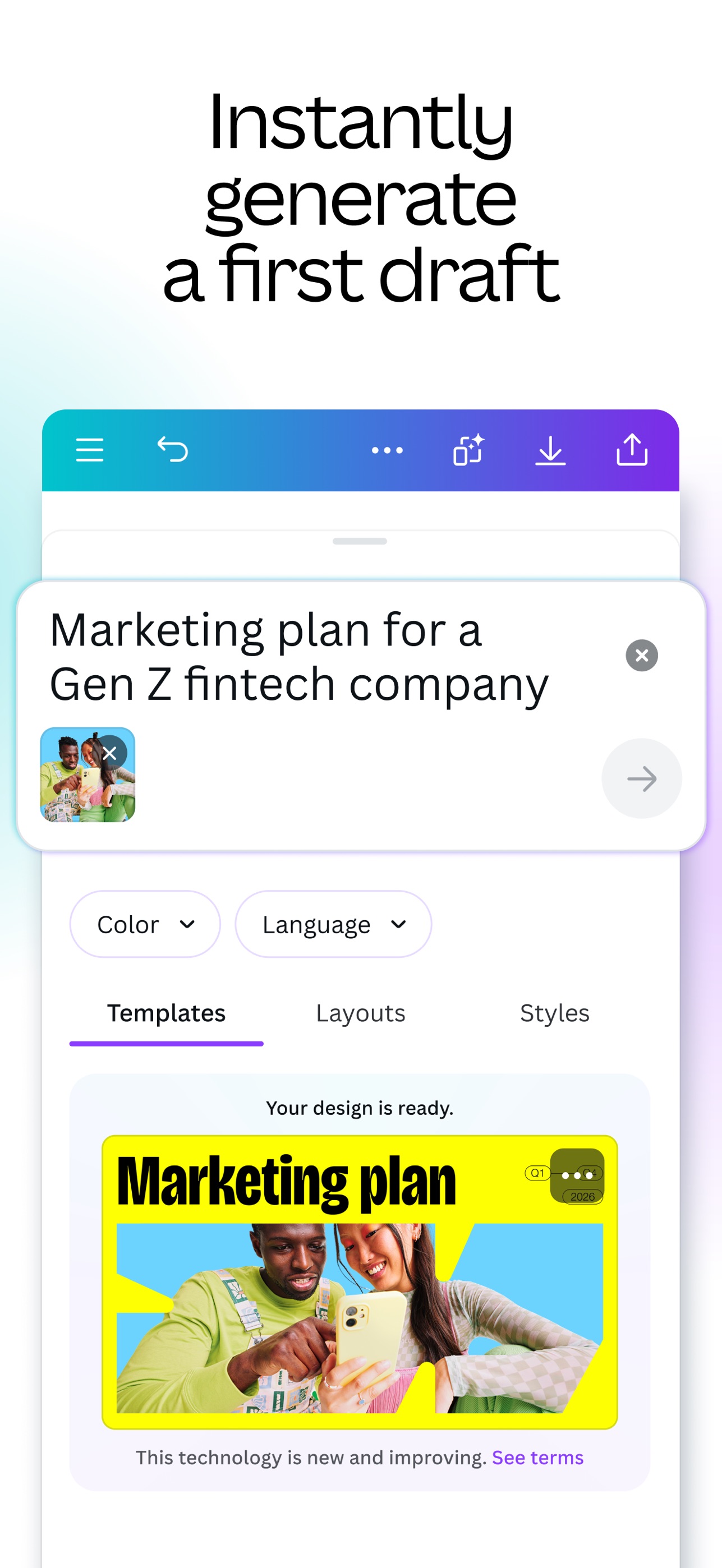 Canva AI Photo & Video Editor screenshot 3