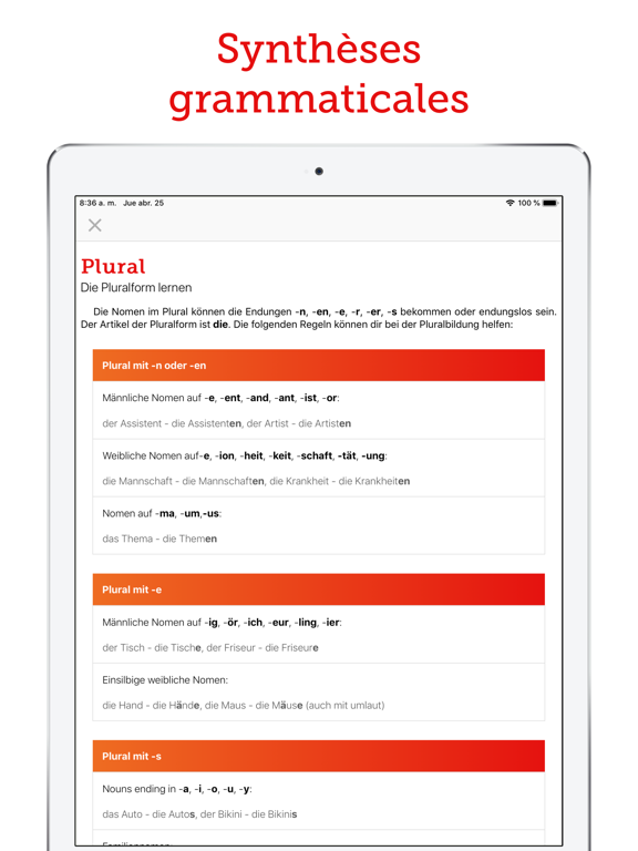 Screenshot #6 pour Grammatisch — Allemand