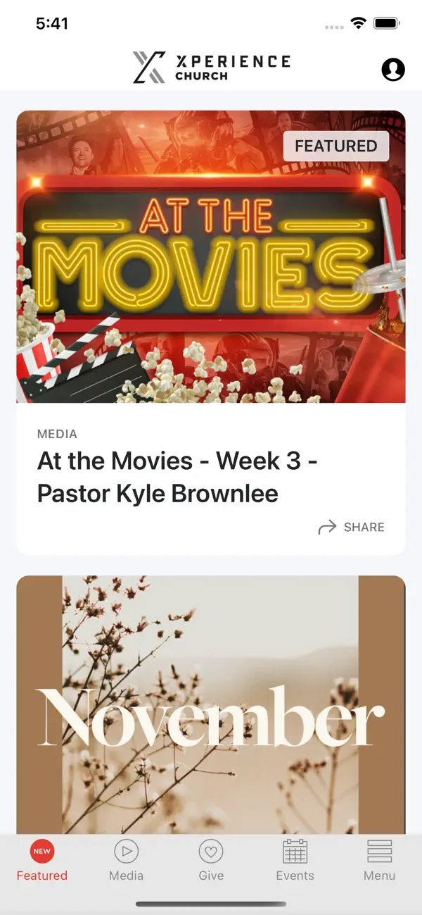 Screenshot #1 pour Xperience Church