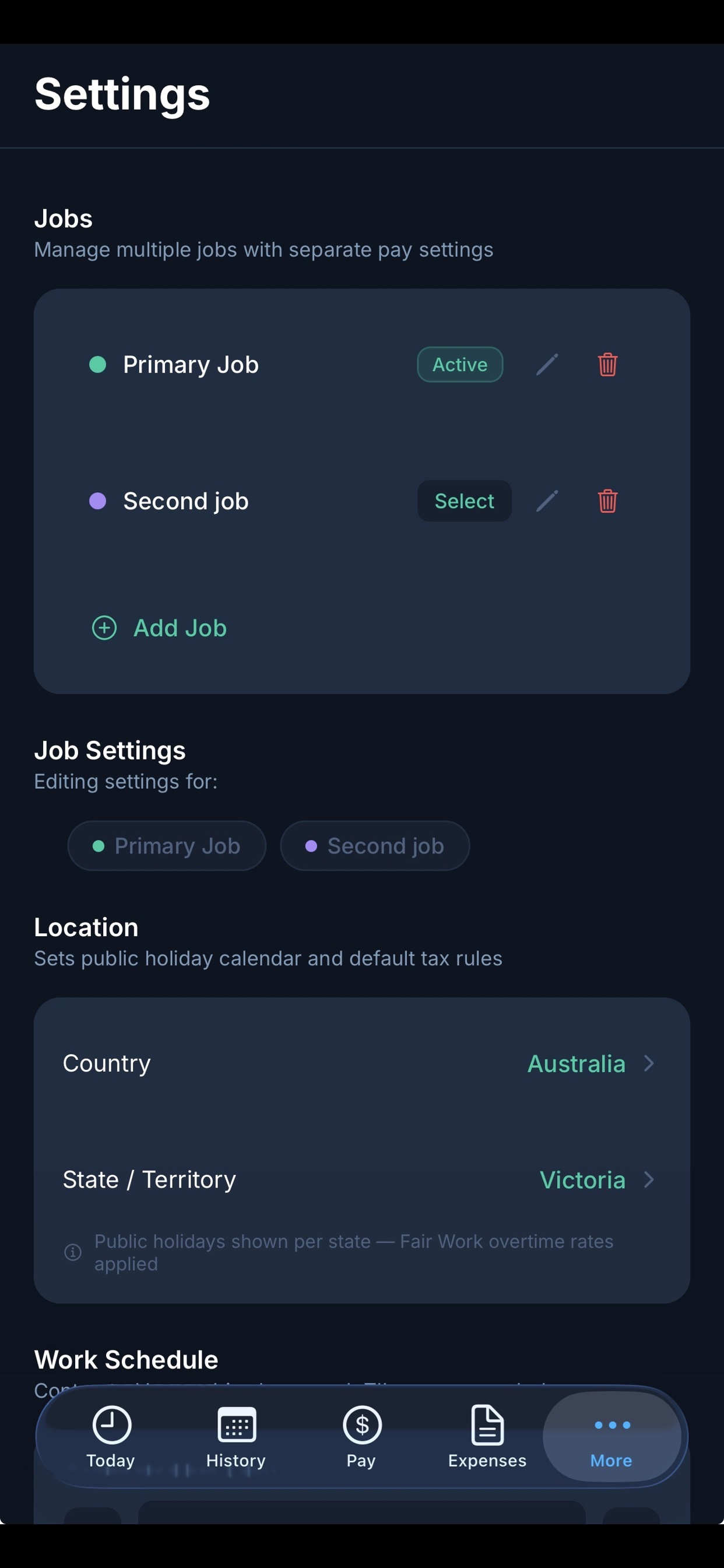WorkLog 2026 screenshot 6