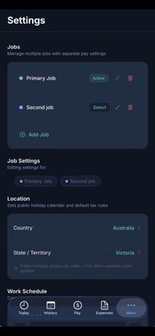 WorkLog 2026 screenshot
