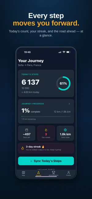 Walk The World – Step Tracker screenshot 2