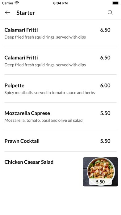 Rosa Takeaway Droylsden Screenshot