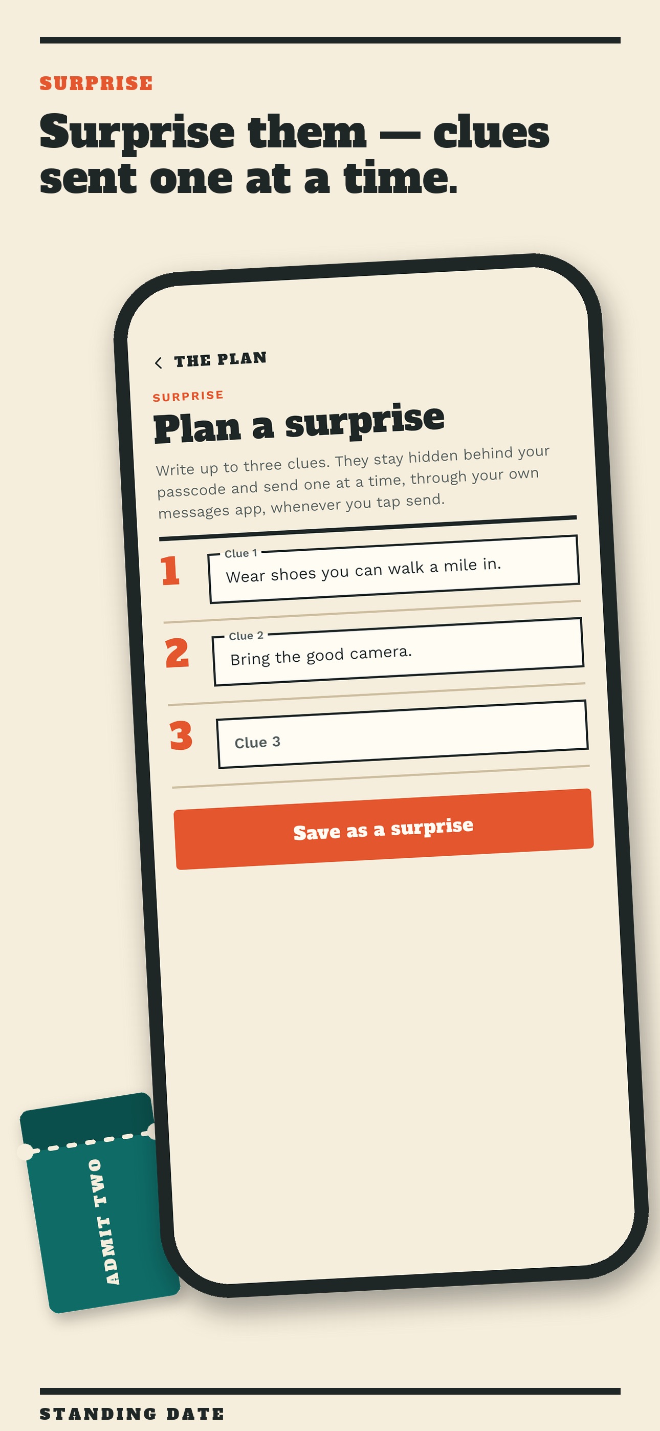 Screenshot 4 of Standing Date: Date Ideas