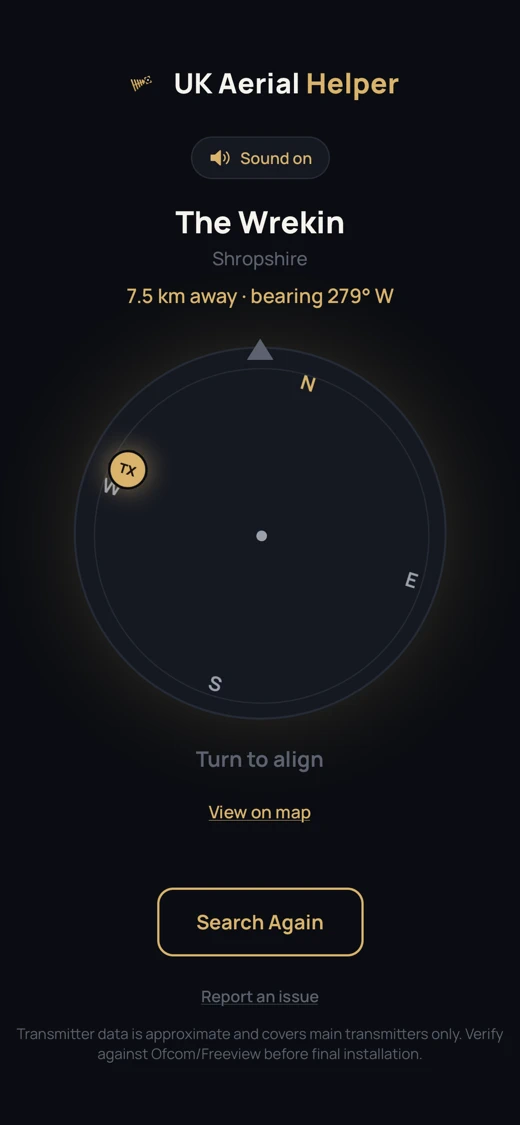 UK Aerial Helper screenshot 4
