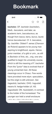 Modern English Etymology screenshot