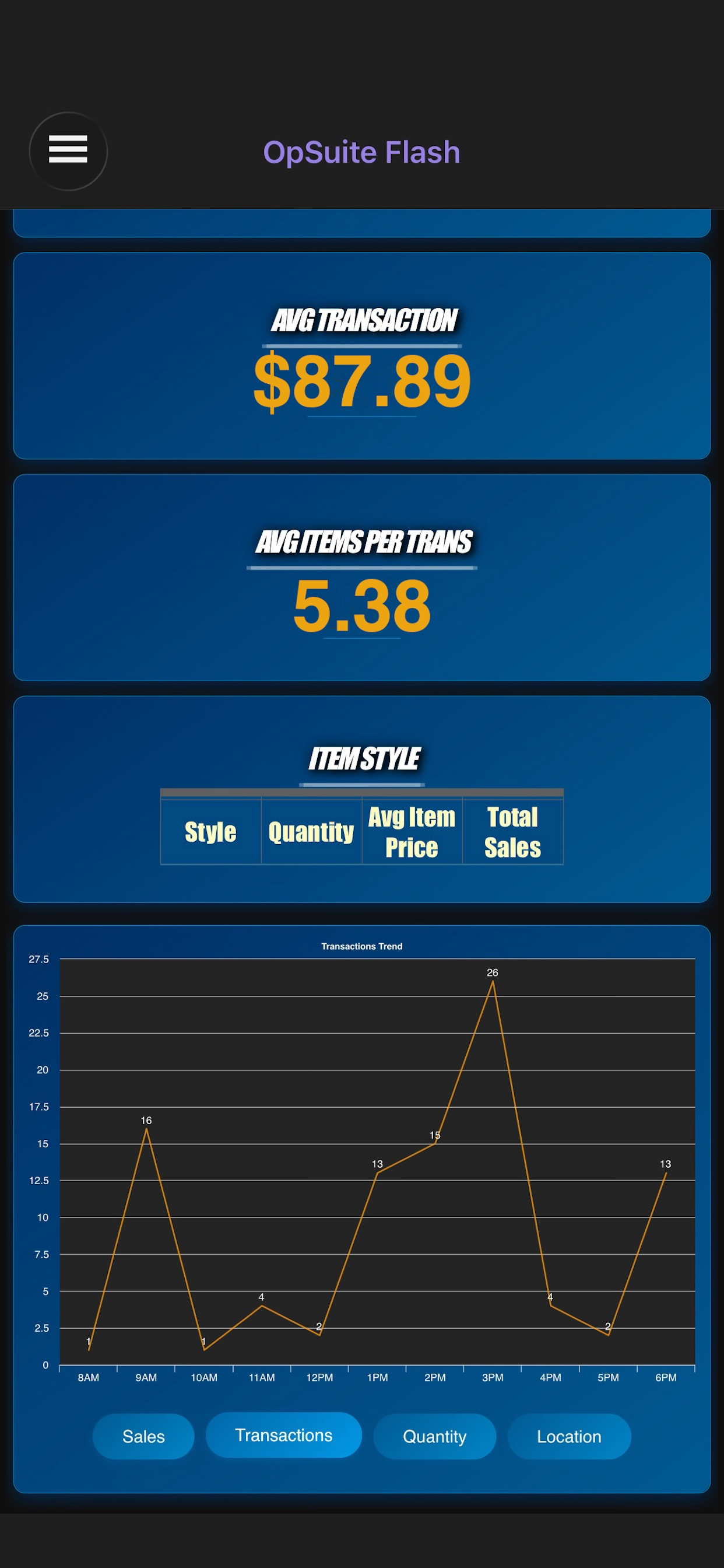 OpSuite Flash screenshot 3