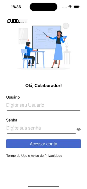 Cubo Escolar - Colaborador screenshot 1