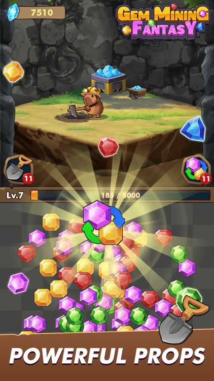 Gem Mining Fantasy screenshot-4